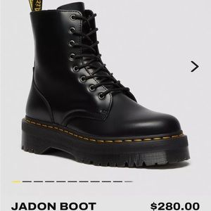 Dr marten Jaden thick bottom boots
